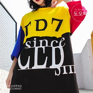 DD7 여성 반소매 티셔츠