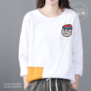 체이코 여성 티셔츠 긴팔 면티 맨투맨
