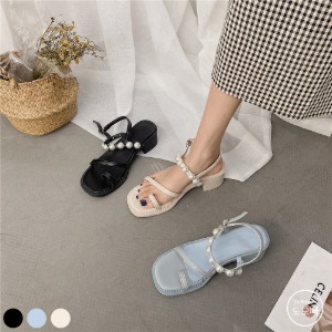 이선핀 여성 스트렙 샌들 여름 신발