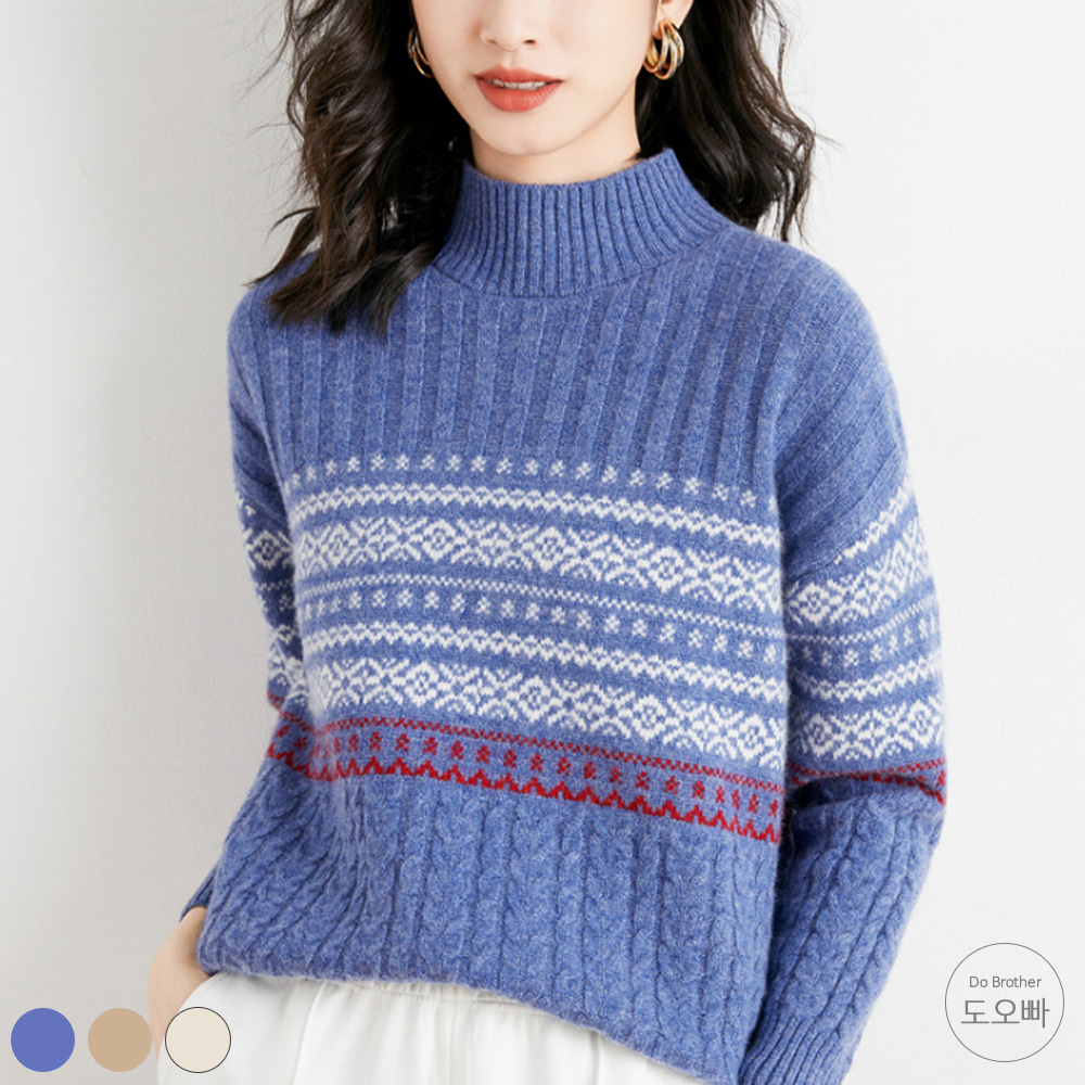여성 니트 스웨터