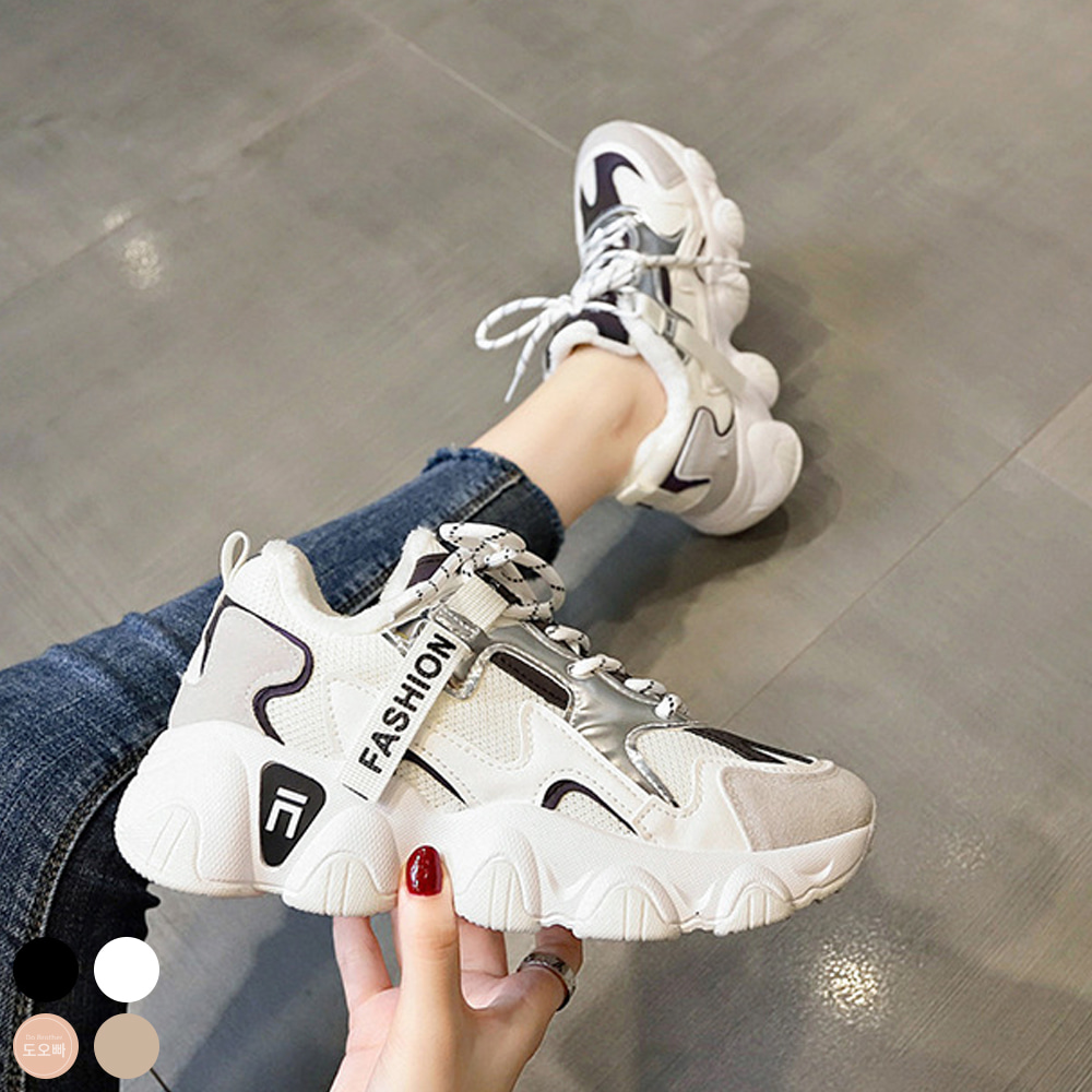 가우린 여성 운동화 메쉬 어글리 런닝화 신발