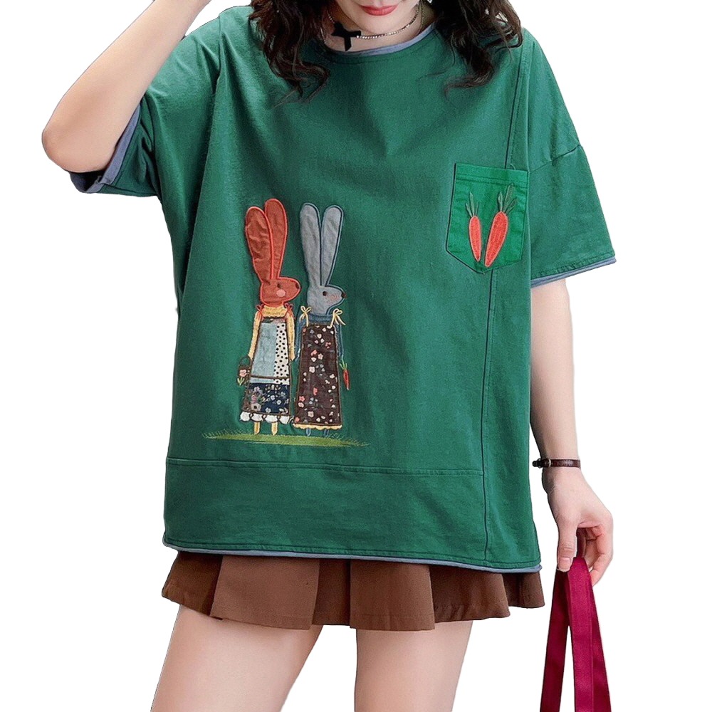 여성 반팔 티셔츠